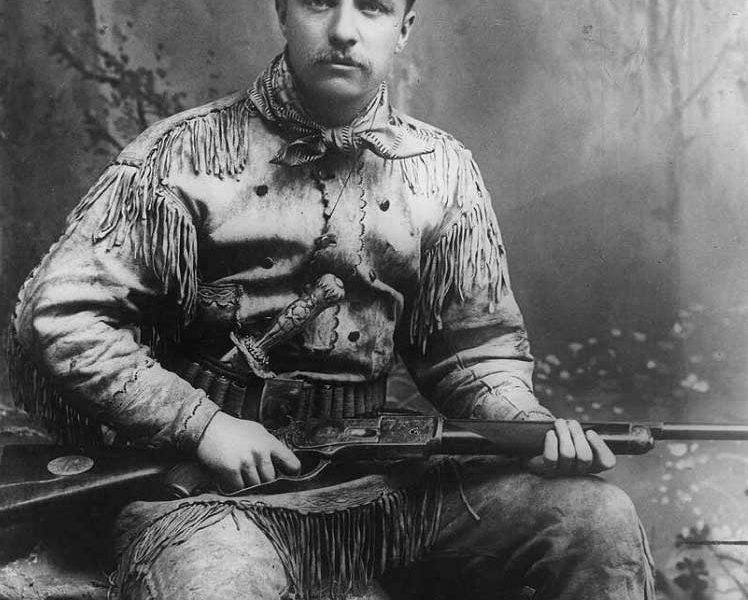 Theodore Roosevelt was an avid outdoorsman and enthusiastic big game hunter. (click to enlarge)