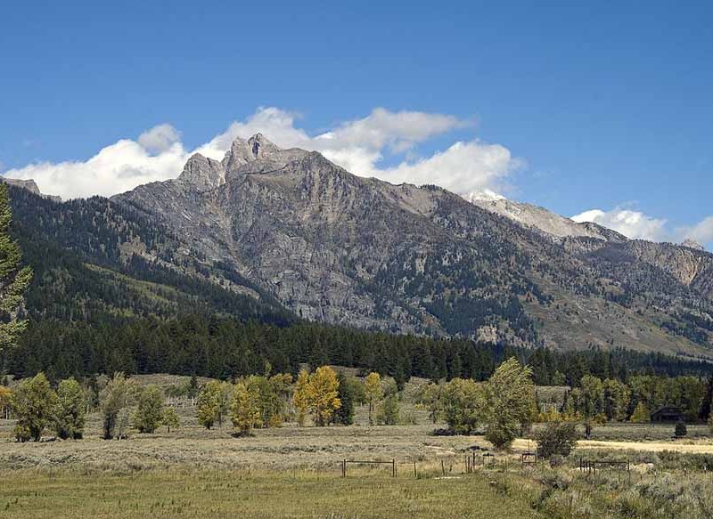 The Moose-Wilson Road connecting Grand Teton National Park and Wilson, Wyo., will soon close for the season. (File photo by Acroterion/Wikimedia Commons - click to enlarge)