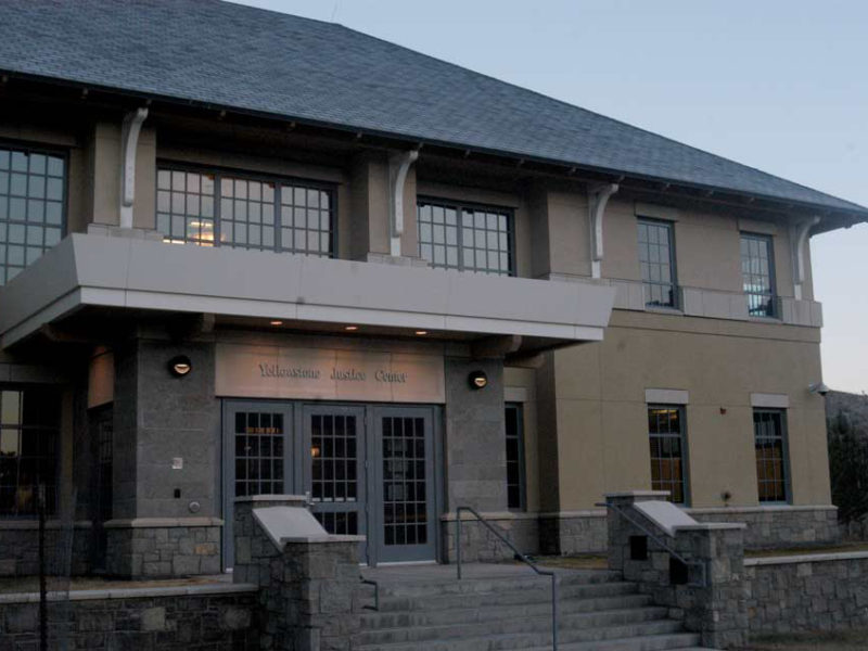 Completed in 2008, the $6.8 million Yellowstone Justice Center was initially planned to include detention cells. But due to budget constraints with the new building, prisoners in Yellowstone National Park are still housed in a century-old facility that federal inspectors found was mismanaged and lacked proper security.