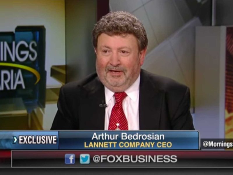 Lannett Co. CEO Arthur Bedrosian appears on the Fox Business program Mornings With Maria in 2015 to discuss his company's work in the generic pharmaceutical industry.